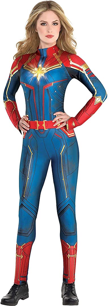 Fantasia Capita America Marvel Super Heroina Feminina Luxo